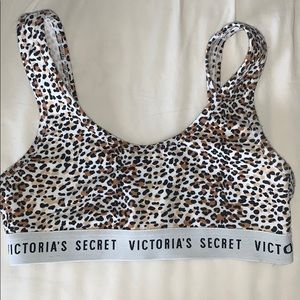 Victoria’s Secret cheeta print bra.